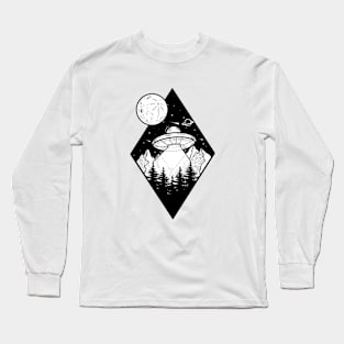 Alíens kidnapping Long Sleeve T-Shirt